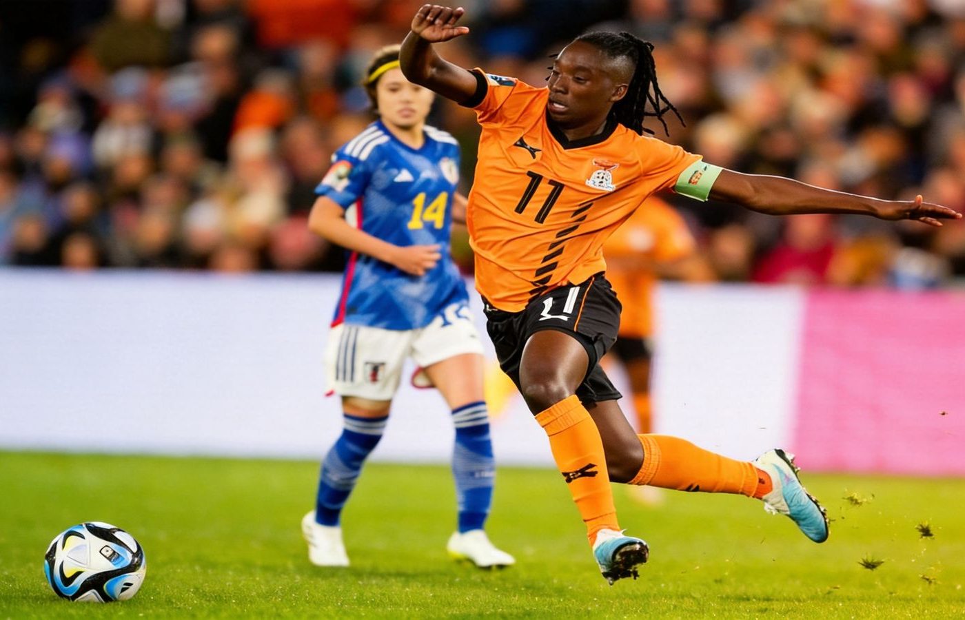 She Fought Five Pro Bouts to Pay for Football Training — Barbra Banda