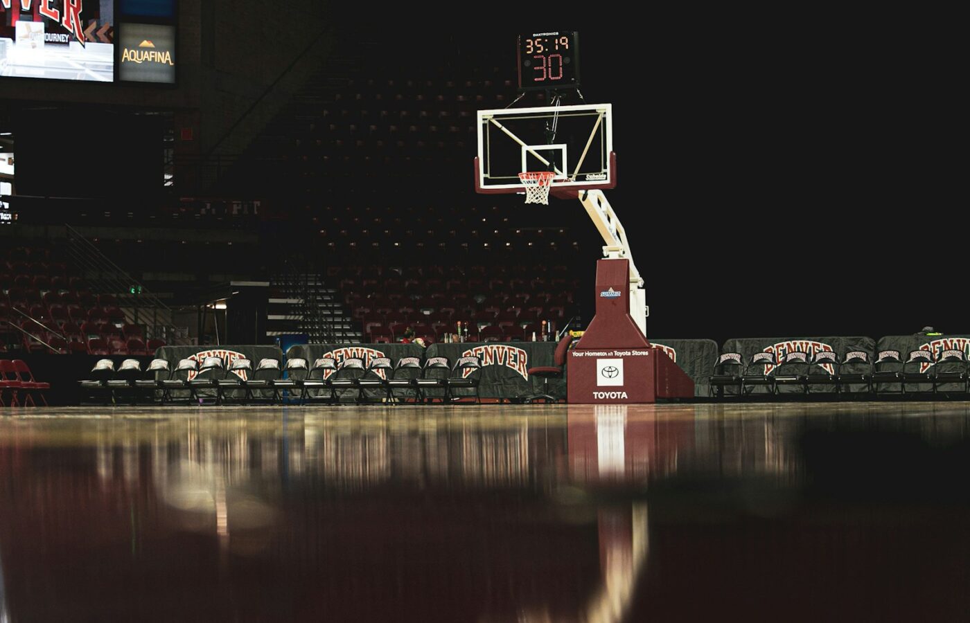 The Poet Under the Basket, and the Basketball That’s Disappearing