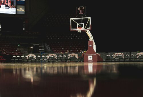 The Poet Under the Basket, and the Basketball That’s Disappearing