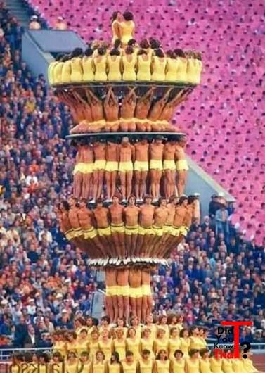 Empty stadium at 1980 Moscow Olympics due to boycott